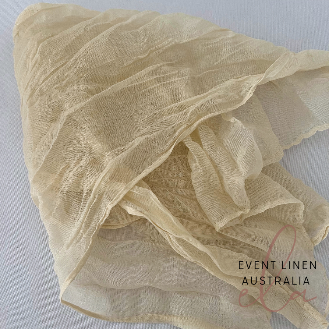 Beige Cheesecloth Napkin