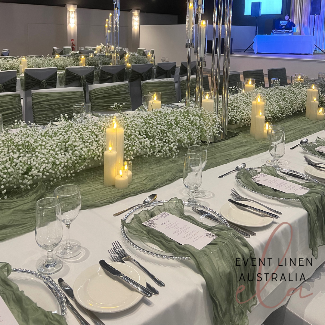 Green Cheesecloth Napkin