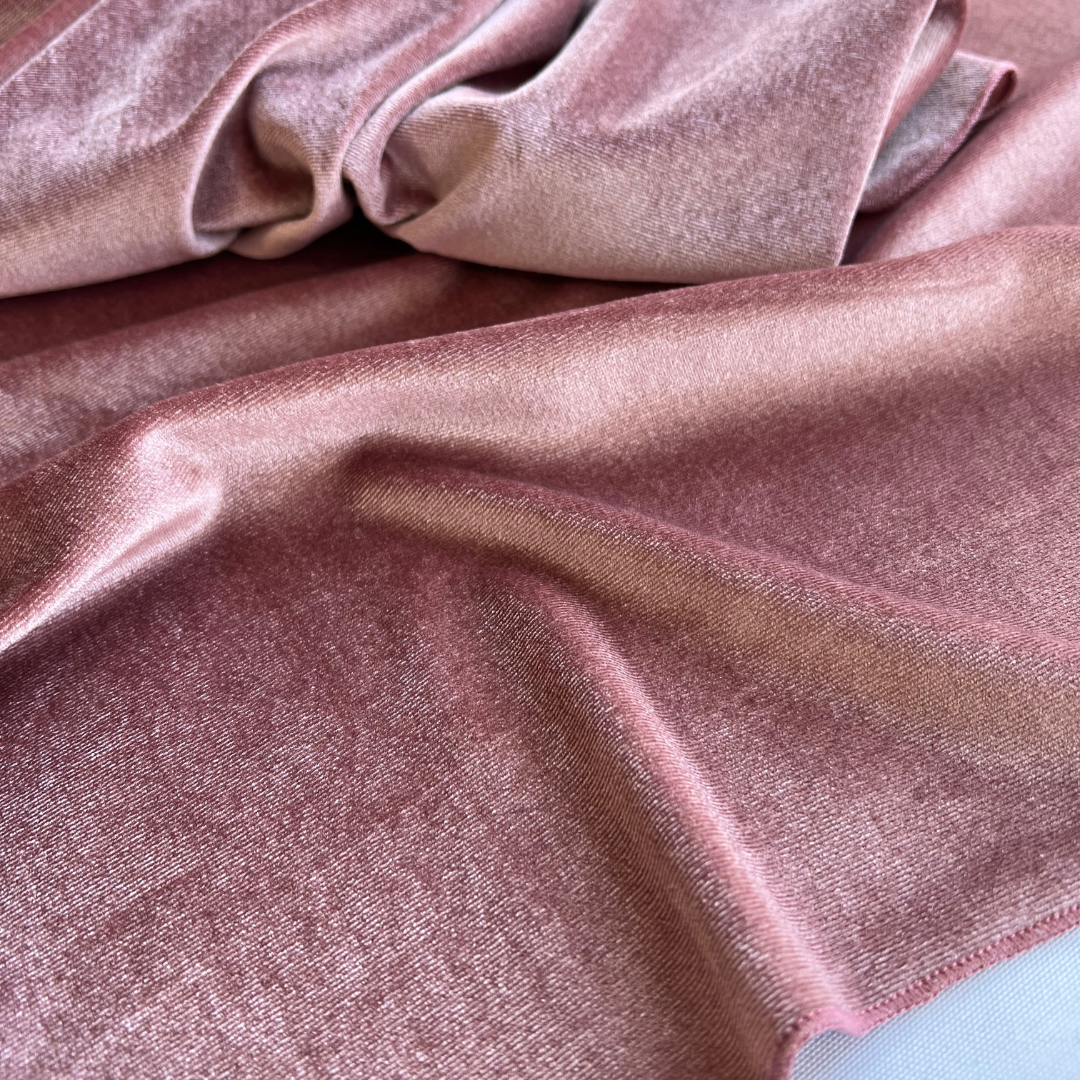 Dusty Rose Velvet Table Runner