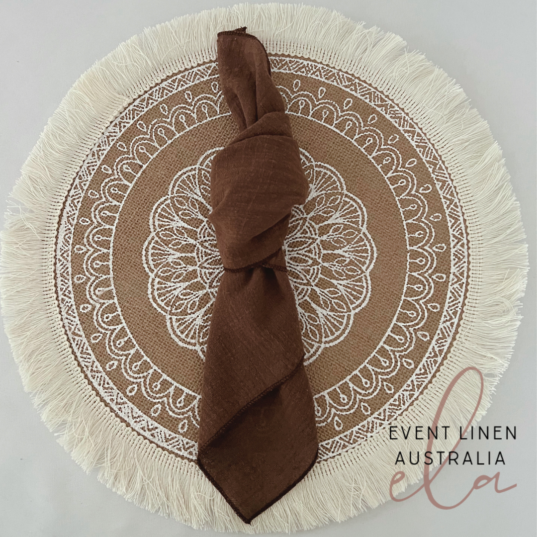 Cloth Brown Napkin